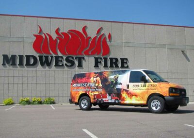 Midwest Fire Equipment & Repair Company Van