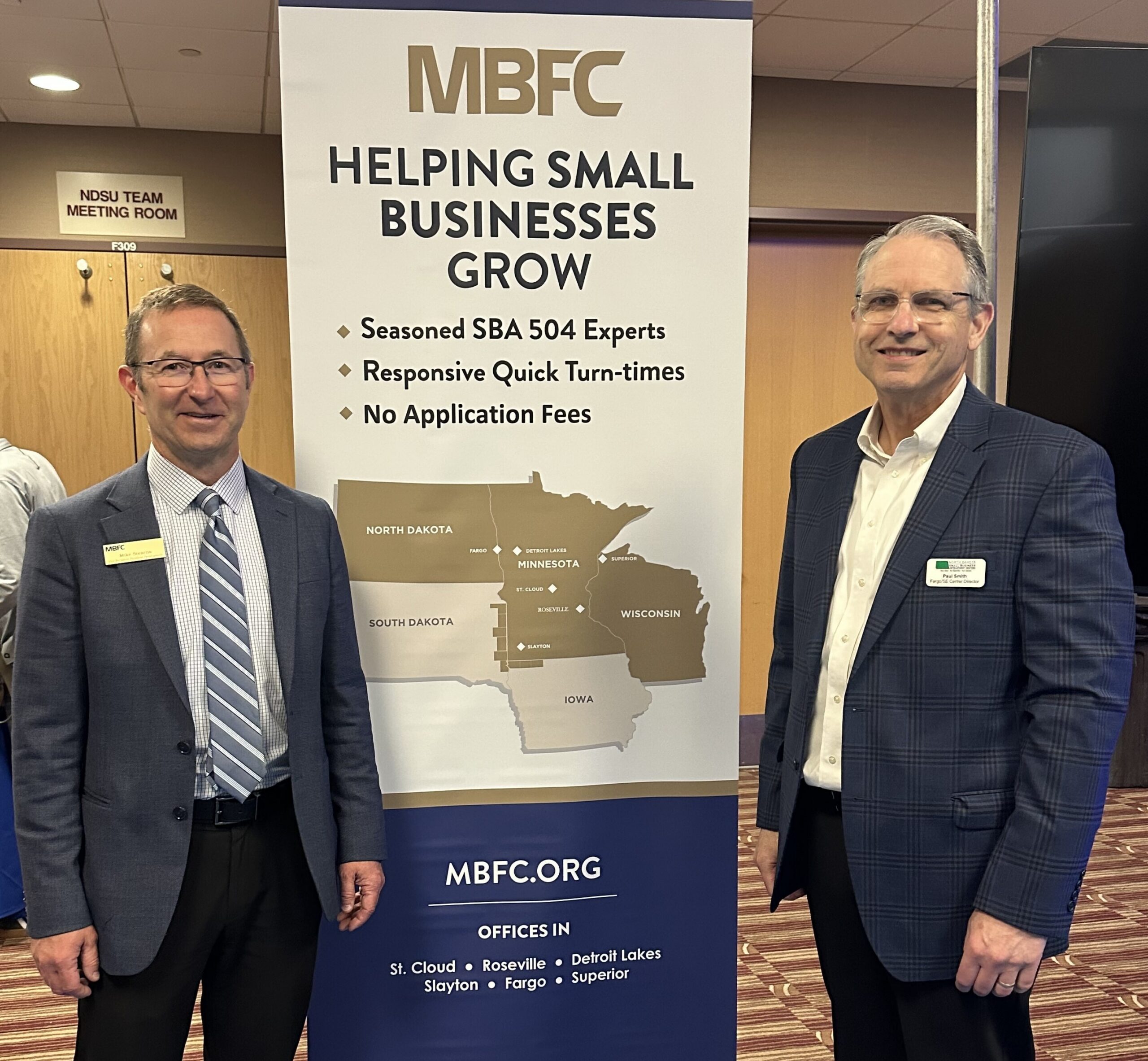 MBFC Awards Grant to ND Small Business Development Centers - Southeast ...